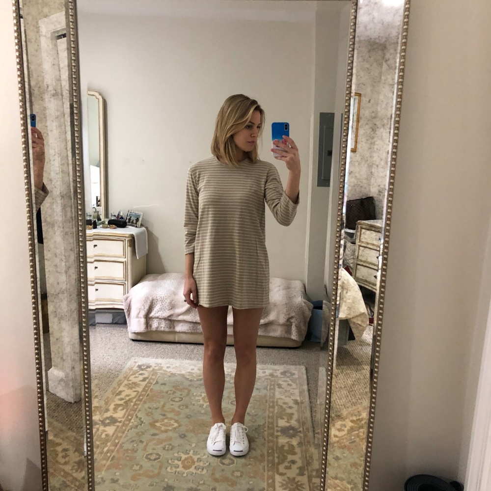 Reformation Striped Dress
